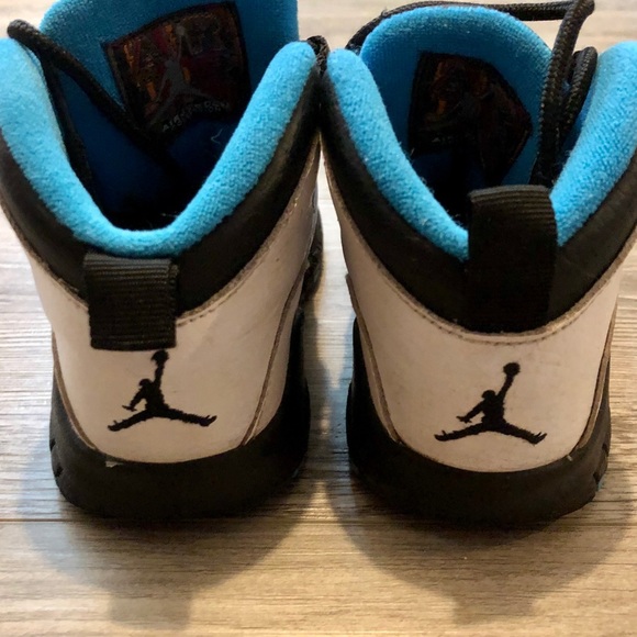 Air Jordan Toddler Retro 10 TD White Powder Blue - Picture 4 of 7
